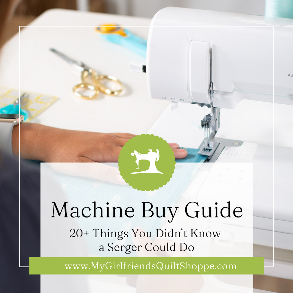 20+ Things You Didn't Know a Serger Could Do