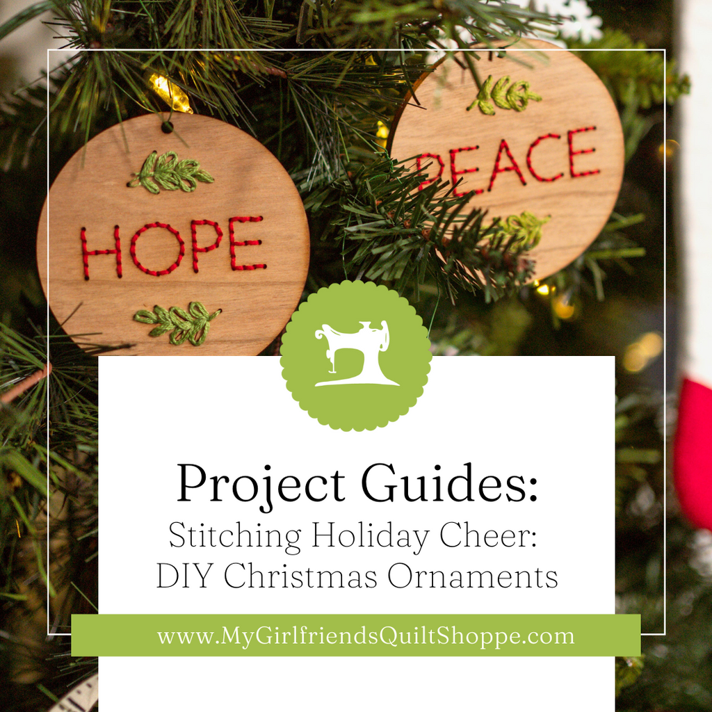 Stitching Holiday Cheer: DIY Christmas Ornaments