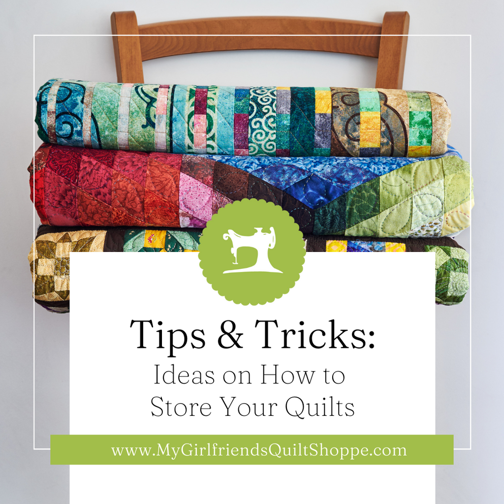 Ideas on How to Store Your Quilts