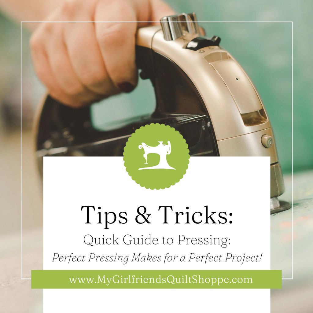 Quick Guide to Pressing: Perfect Pressing Makes for a Perfect Project!