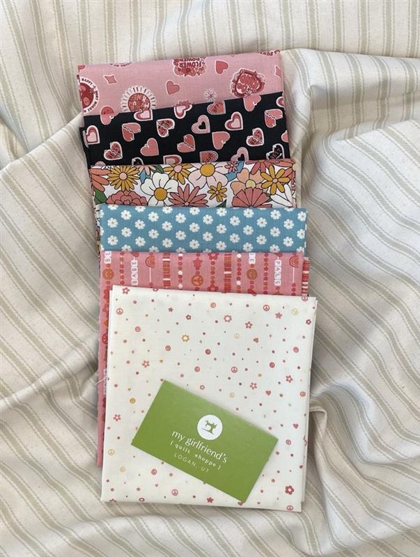 Besties Fat Quarter Bundle (6)