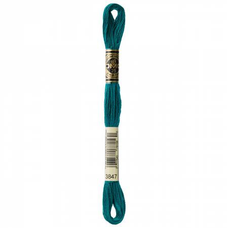 DMC Floss, Dark Teal Green 