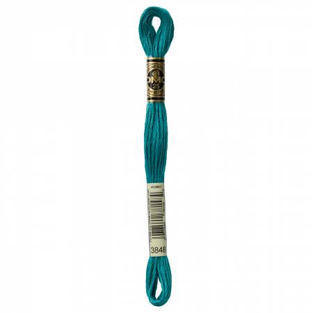 DMC Floss, Medium Teal Green 