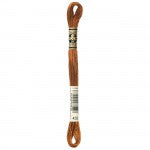 DMC Floss, Medium Brown 