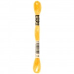 DMC Floss, Medium Yellow