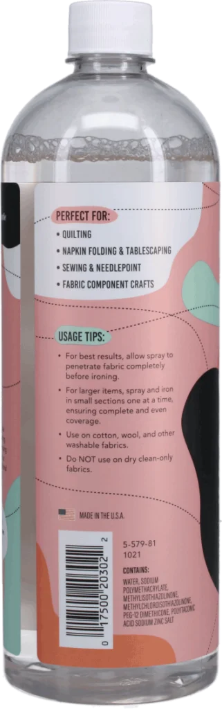 Magic Quilting and Crafting Spray Refill- 32 oz usage tips