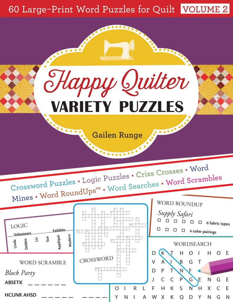 Happy Quilter Variety Puzzle Vol. 2