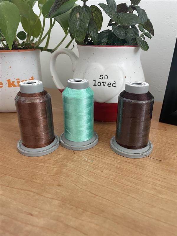 Mint Brownie Glide Thread Bundle (3)