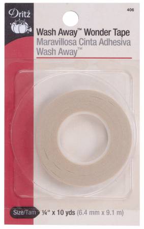 Dritz Wash-Away Wonder Tape 1/4in x 10yds