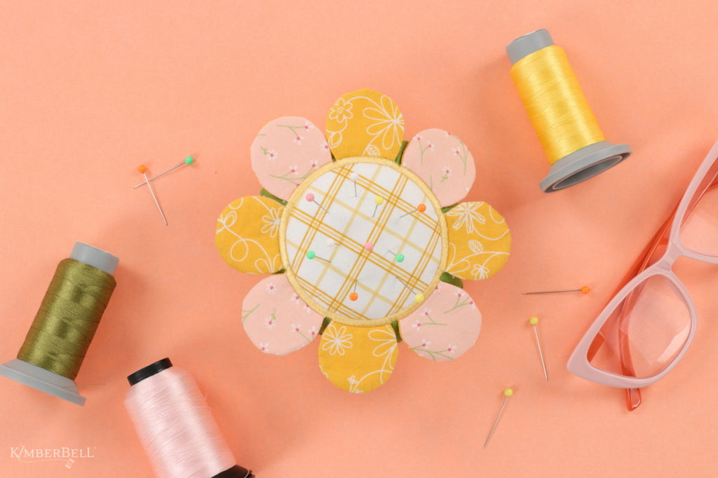 Kimberbell Embroidery Club - July 2024: Blossom Pin Cushion - KIT ONLY