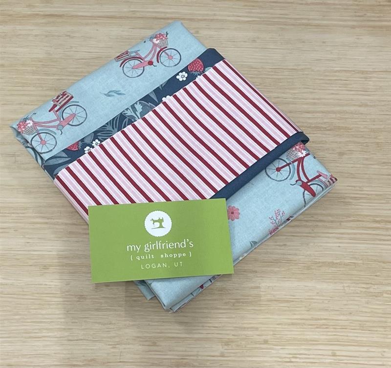 A Ride Through The Flowers Pillow Case Kit