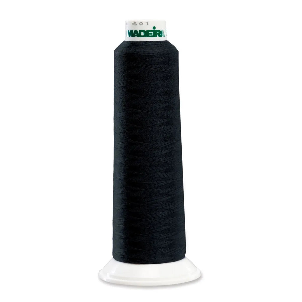 Madeira Aerolock Serger Thread - Black 8000