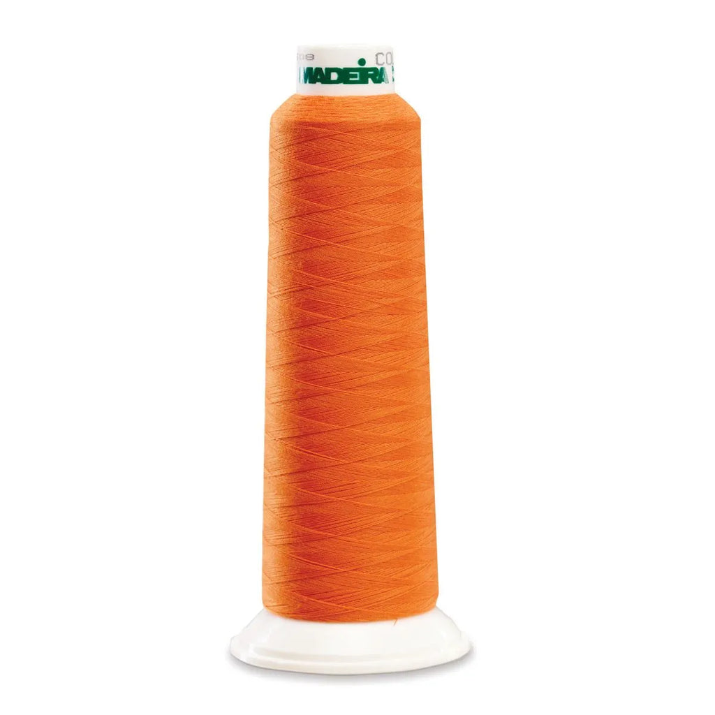 Madeira Aerolock Serger Thread - Orange 8765