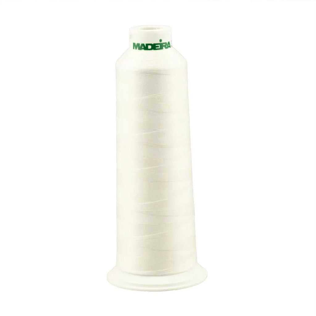 Madeira Aerolock Serger Thread - White 8010