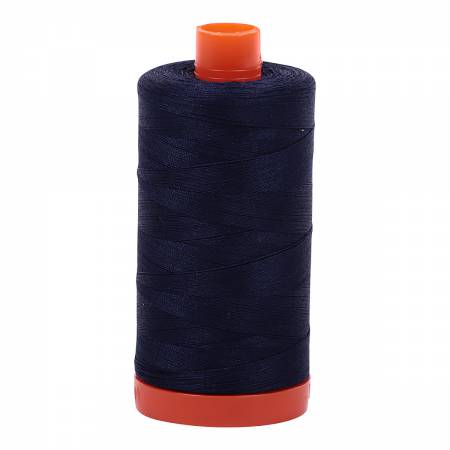 Aurifil thread 1422 yd- Very Dark Navy