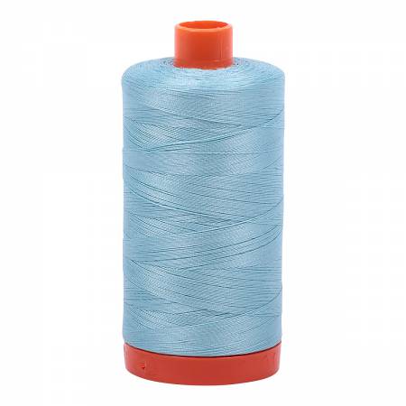 Aurifil thread 1422 yd- Light Grey Turquoise