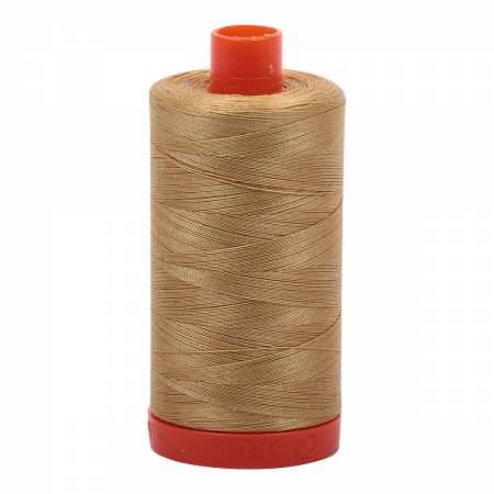 Aurifil thread 1422 yd- Light Brass