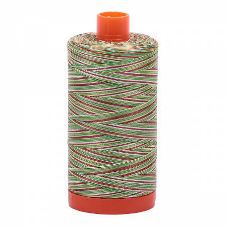 Aurifil thread 1422 yd- Variegated Leaves