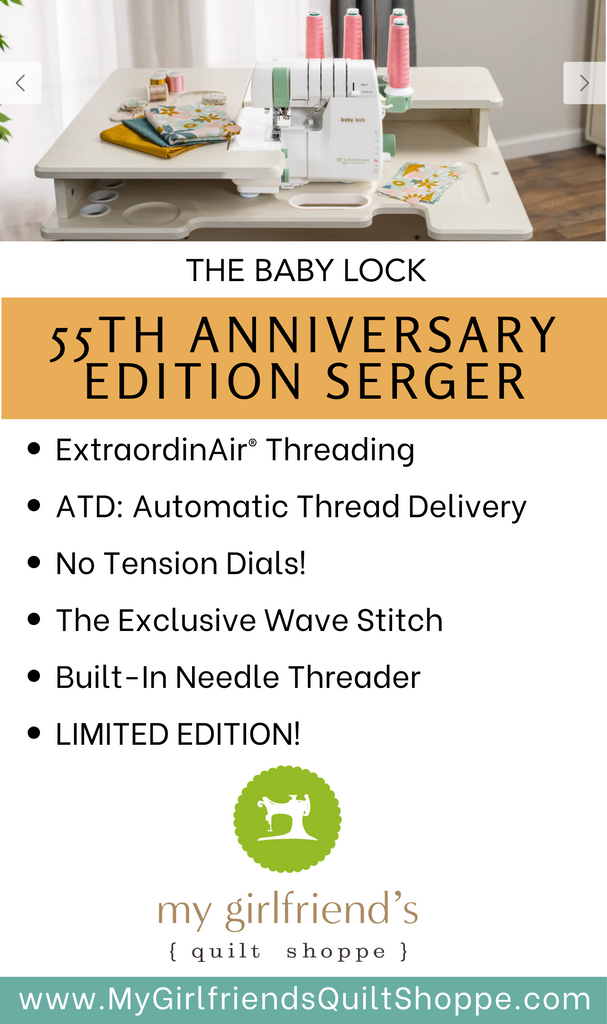 Baby Lock 55th Anniversary Serger 