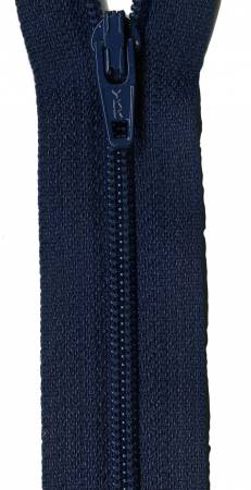 YKK 14" Zipper - Navy Blue 