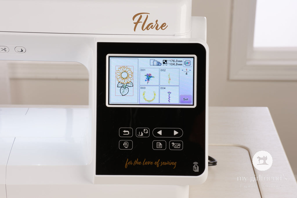 Baby Lock Flare Embroidery Machine 