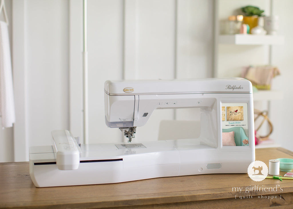 Baby Lock Pathfinder Embroidery Machine 