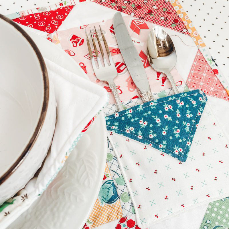 Cookbook Placemat & Bowl Cozy 