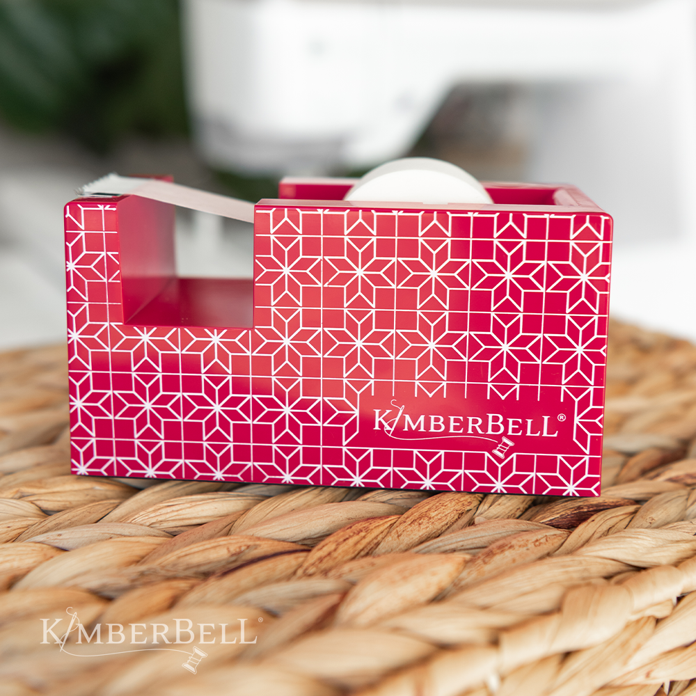 Kimberbell Paper Tape Dispenser, Cranberry