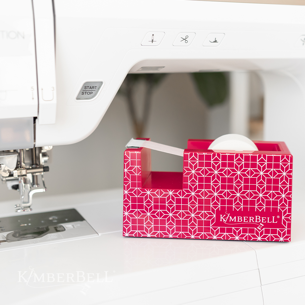 Kimberbell Paper Tape Dispenser, Cranberry