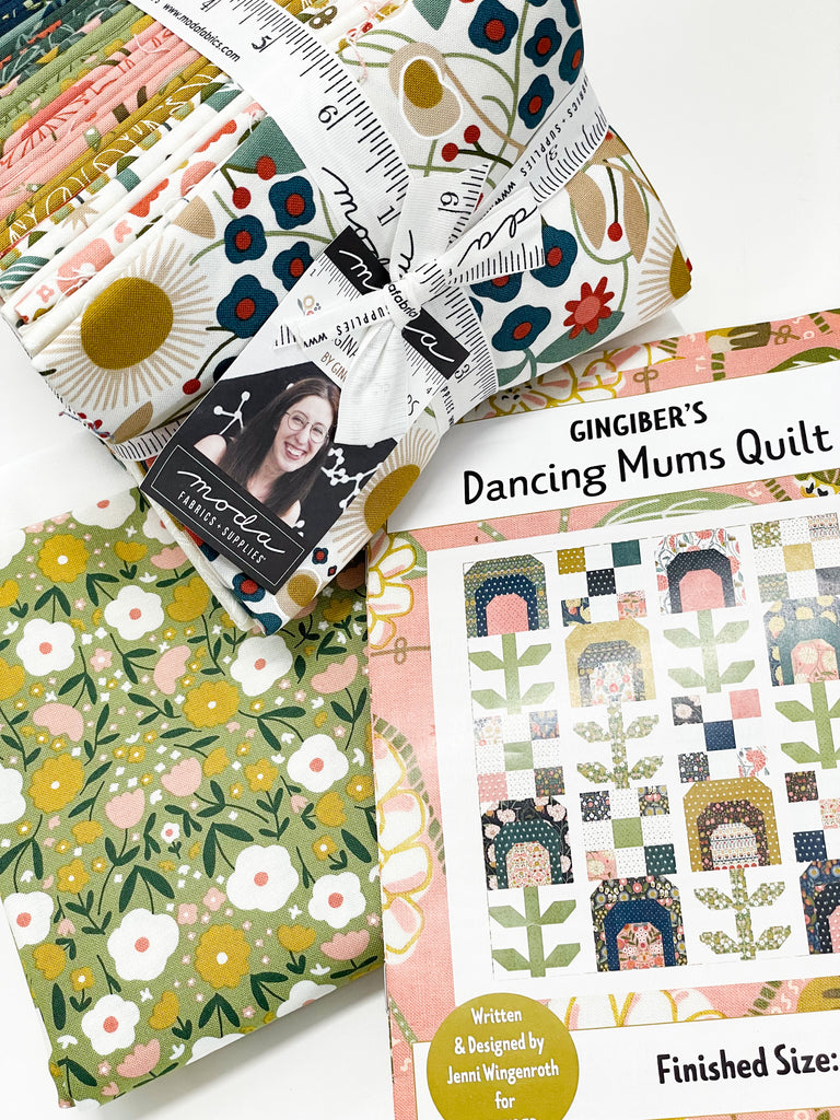 Dancing Mums Quilt Kit 