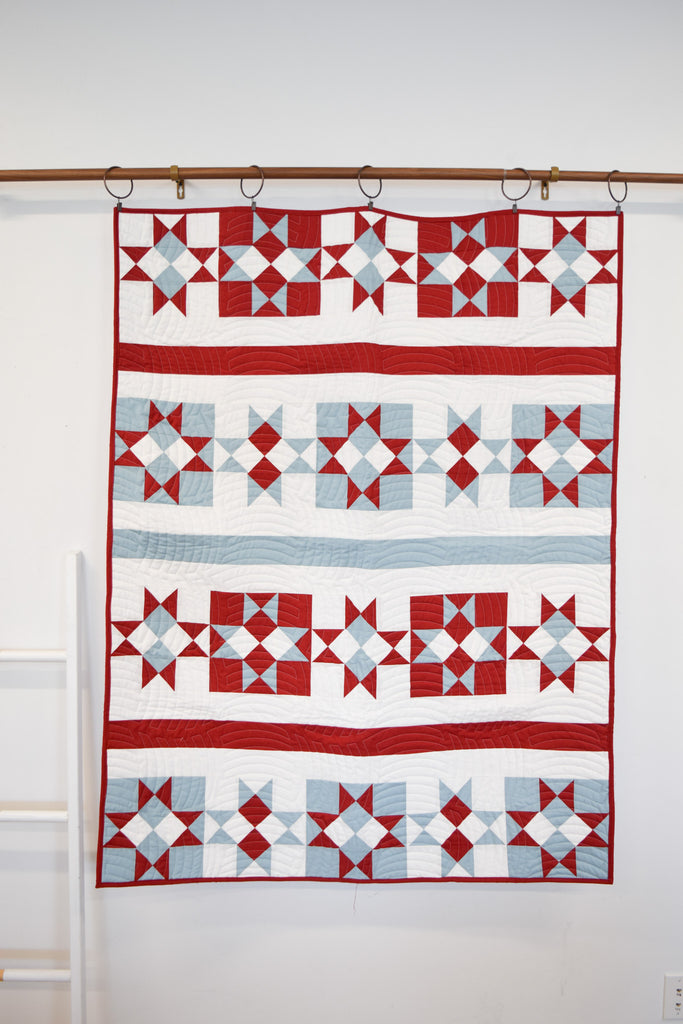 Patriotic Stars Quilt Kit