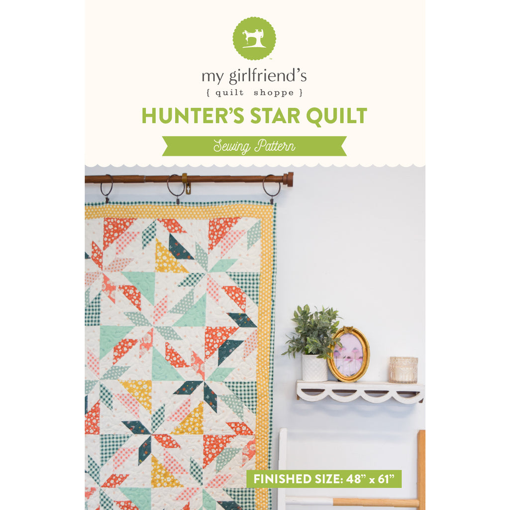 Hunter's Star Quilt (Downloadable Pattern) Front