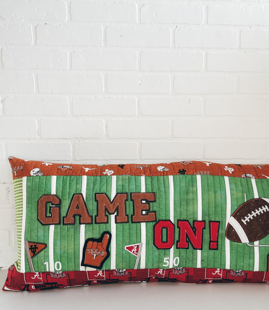 Kimberbell Game On! Bench Pillow 