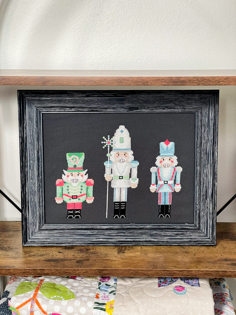 Nutcracker Brigade Cross Stitch Pattern By Kenzy Hogan of Sewing Corals 