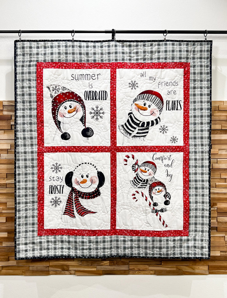 Comfort and Joy Panel Quilt kit(48" x 52")