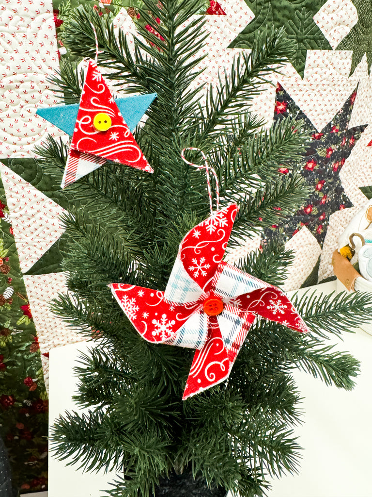 No-Sew Ornament & Gift Toppers