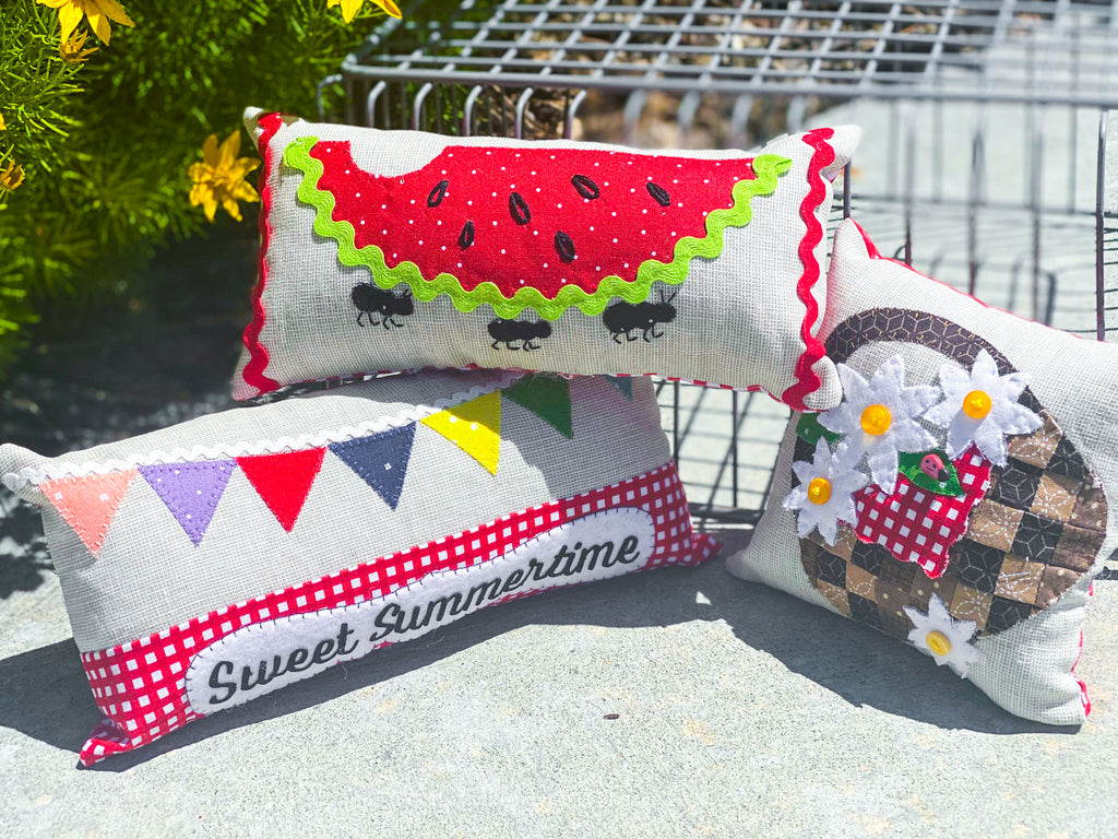 Sweet Summertime Mini Bowl Filler Pillows 