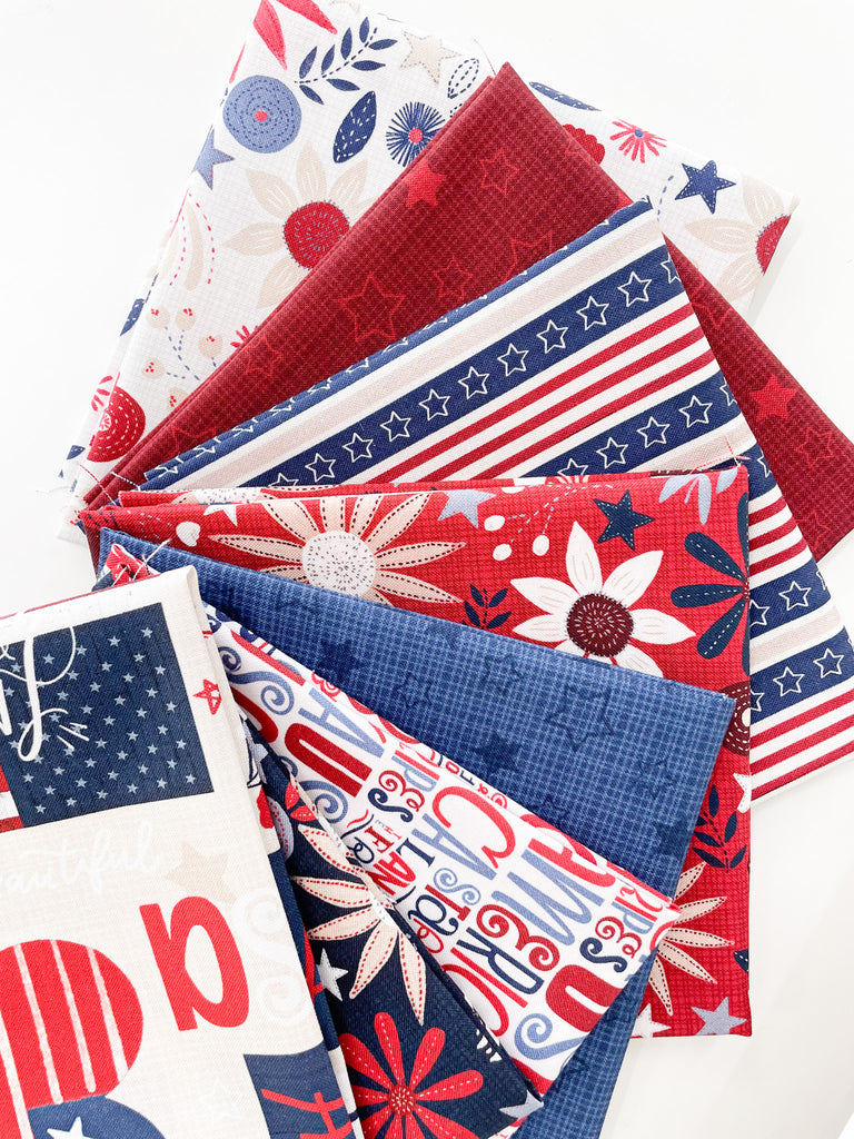 Riley Blake, America the Beautiful Fat Quarter Bundle