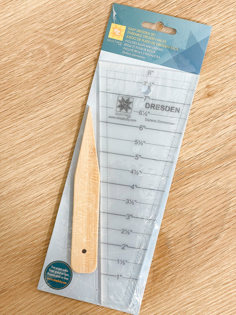 EZ Quilting Dresden Ruler 8 Inch 