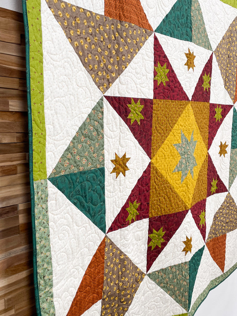 Autumn Farmhouse Morning Star Quilt