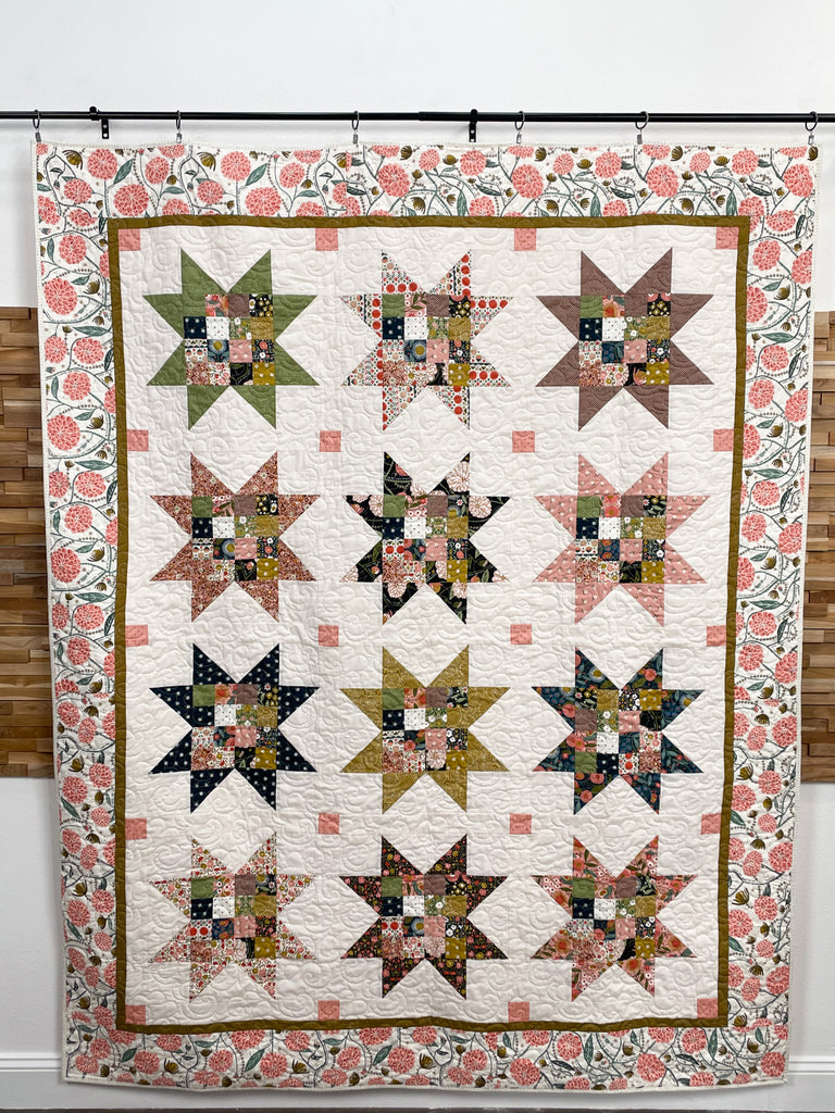 Dreamy Stars Quilt (68" x 86")