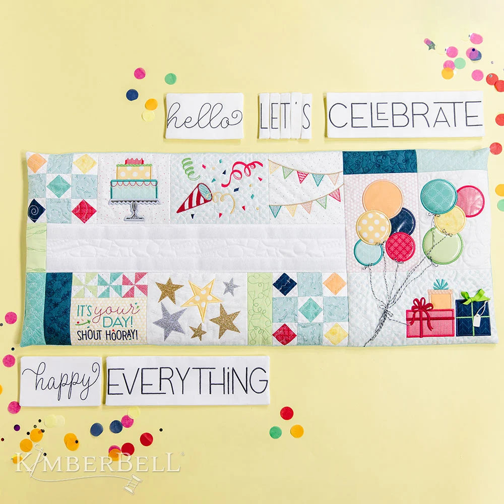 Kimberbell's Shout Hooray! Fabric kit