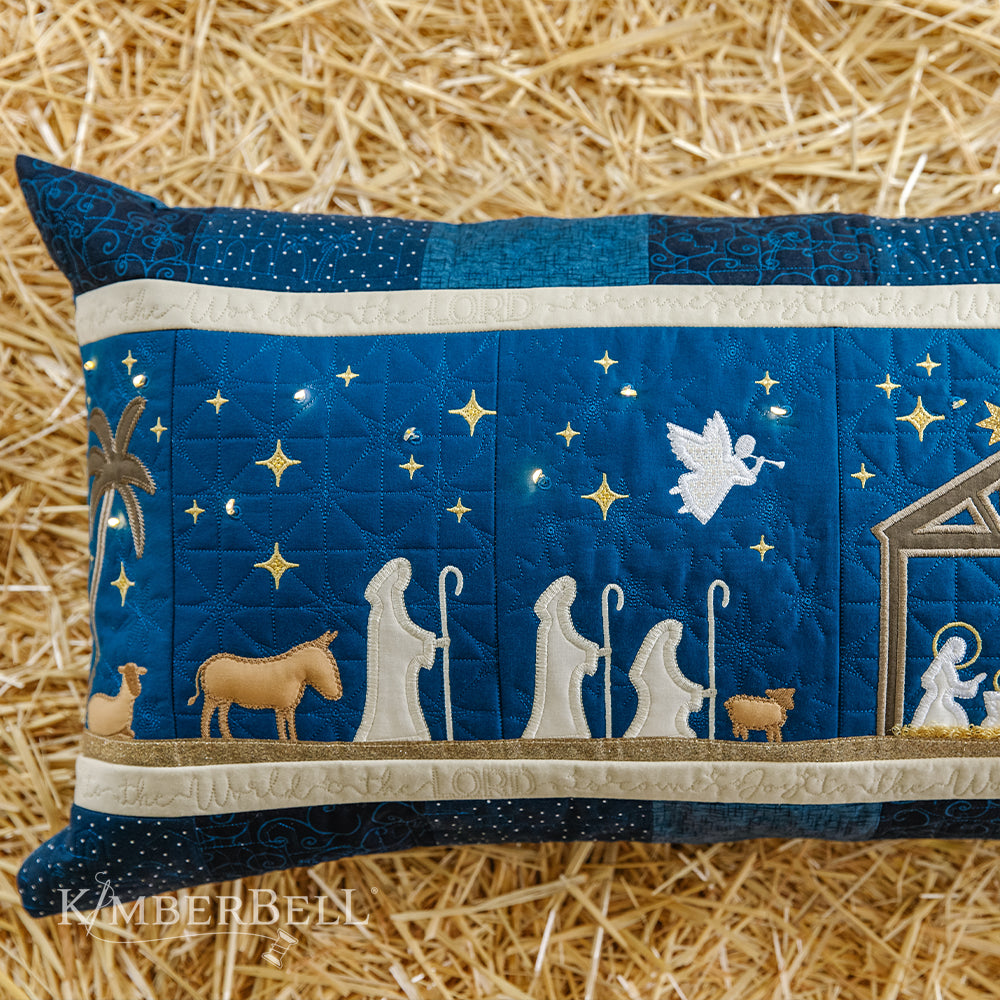 Kimberbell Nativity Bench Pillow - CD