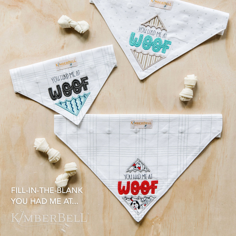 Kimberbell Playful Pet Kerchiefs