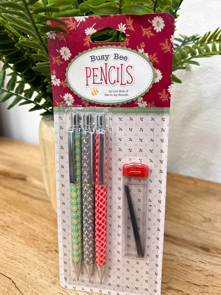 Lori Holt Home Town Holiday Busy Bee Pencils