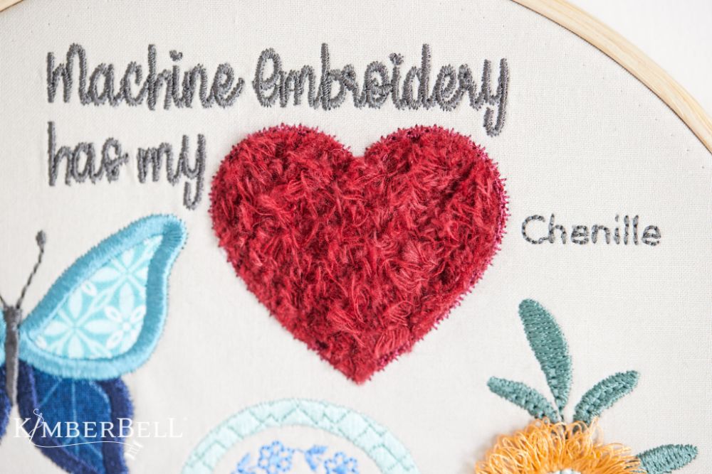 Kimberbell Embroidery Club - March 2024: Embroidery Hoop Sampler