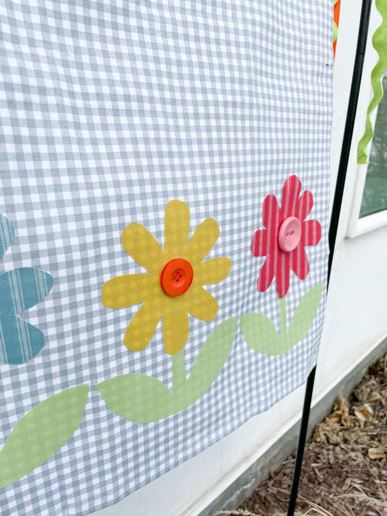 Tea Towel Garden Flag