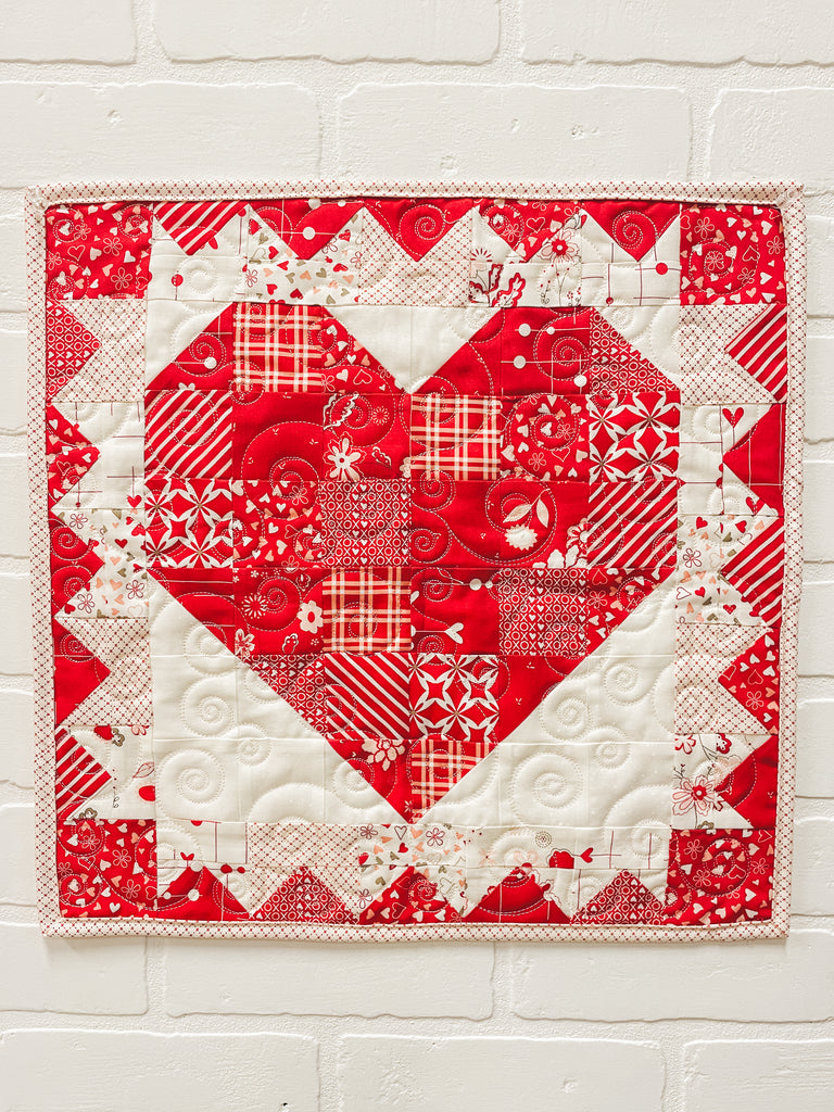 My Sweet Valentine Table Topper Pattern