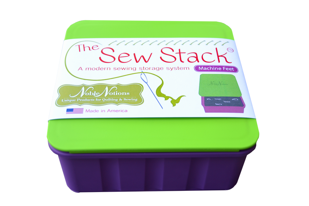 Sew Stack Machine Foot Box with lid