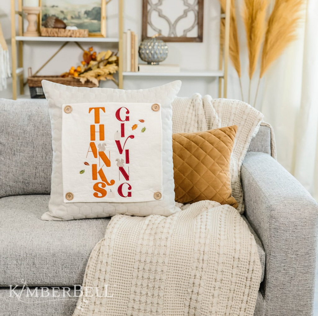 Kimberbell Save the Date - Thanksgiving Panel Kit